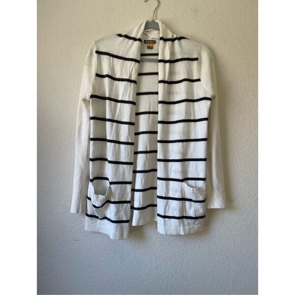 Eddie Bauer wool striped cardigan size x small - Picture 3 of 6